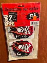 Rock & Roll 6 String Hanging Decoration 7 Feet Long *NEW/Unopened* xx1