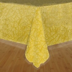 ClearlyElegant: Heavy 1-2 Mil Clear Plastic Party/Dining Pre Cut Tablecloth Roll