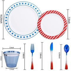 Independence Day Disposable Plates & Cutlery