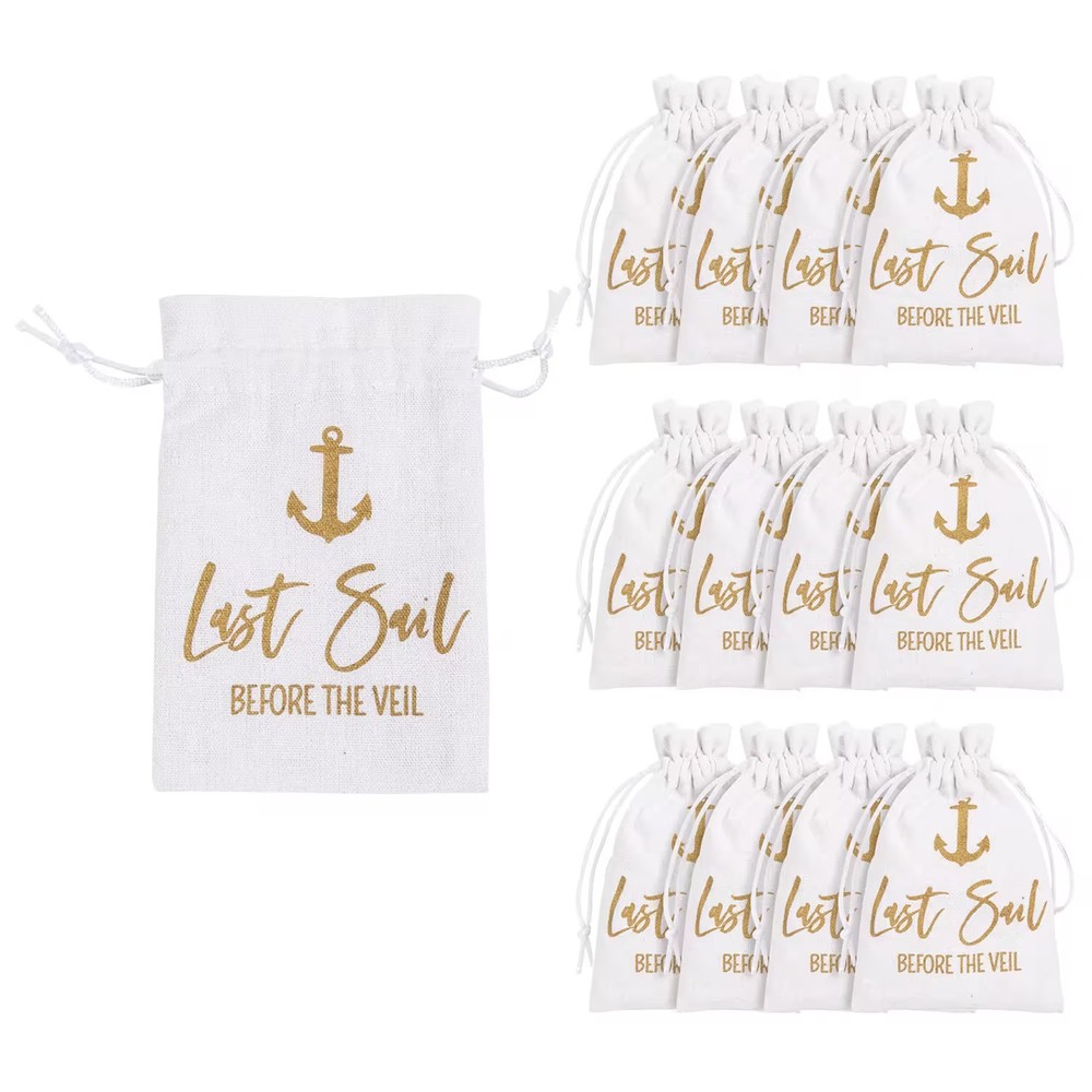 Fun Express 4″ x 6″ Mini Last Sail Before the Veil Polyester Drawstring Bags – 1