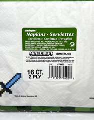 «Minecraft» Birthday Party Supplies, Napkins, Plates, Balloons, Tablecovrers and