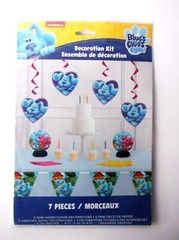 Nickelodeon Blue’s Clues Party Decorating Kit ~ 7pcs