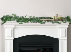 Artificial Eucalyptus Vines Garland for Table Room Decor(9 Pack 60ft) Green