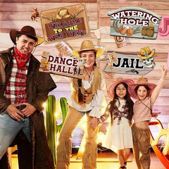 Western Birthday Party Decorations 20 Pieces Cowboy Themed Party Signs Welcome T