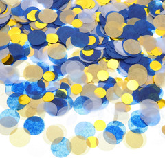 Round Tissue Paper Table Confetti Dots for Wedding Birthday Party Decoration, 1.