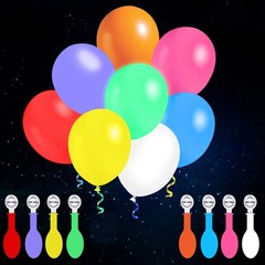 LED Balloons Flashing, 32 Pack, 8 Colors Light Up Balloons, Lasts 12-24 Hours…