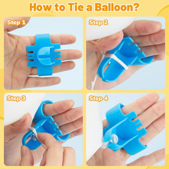 26Pcs Balloon Arch Garland Tool Kit, 2 Pack Garland Strips& 2 Pack Balloon Glue