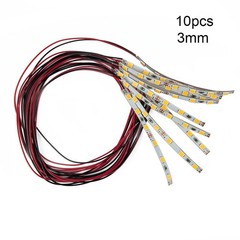 Brighten Your Layout with 10X Pre Wired LED Light Strips Flexible Design