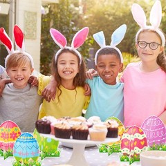 Easter Honeycomb Centerpieces Table Toppers Colorful Easter Egg Centerpieces Tab