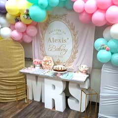 MRS LARGE Bridal Foam Letters – Bachelorette Wedding Party Decorations Props