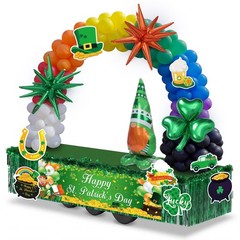 199 Pcs St. Patrick’s Day Parade Float Decoration Kit St Patricks Day Theme B…