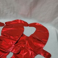 Valentines Day Balloons Tassel Garland Banner Party Supplies Decorations Set,Red