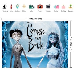 Corpse Bride Birthday Party Supplies Backdrop Banner Party Decor Birthday Gift