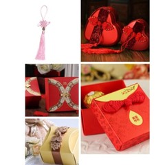 Traditional Costume Fortune Pendant Chinese Knot Hanging Decor for Home Office