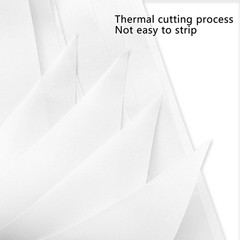 100 Feet White Blank Pennant Banners Flags String Hanging Triangle Bunting DI…