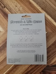 Baby Shower Scratch & Win Game 12 Cards Ducky Jackpot Scratch Three Boxes