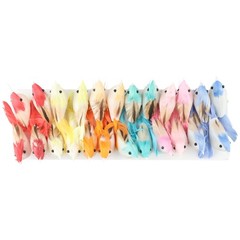 Simulation Feather Bird for MINI Home Garden Decor for multi Functional 24 Pcs