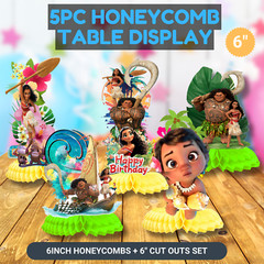Moana Party Supplies happy birthday centerpiece decoration gift BANNER