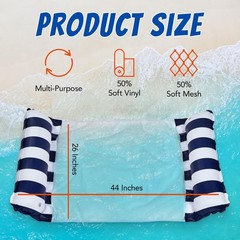 Inflatable Pool Floats Raft-Oversized Pool Raft and Float for Adults Cooling Toy