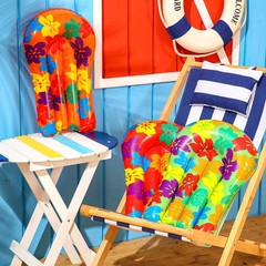 6 Pcs Inflatable Bodyboards for Water Slides,21.2 x 15 Inch Inflatable Tropic…