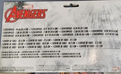 Exquisite Marvel Avengers Powers Unite Table Decorations 11 Pc – 5.16″ to 14″