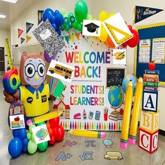 Back to School Decorations for Kindergarten Preschool Classroom, 15 pcs Large…