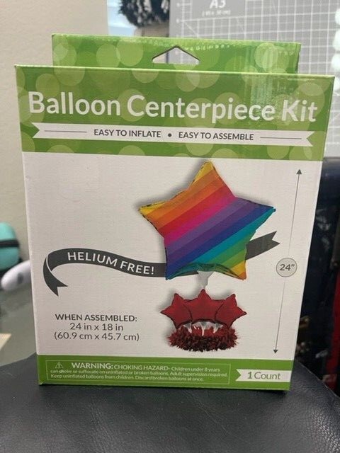 Rainbow Balloon Centerpiece Kit Party Decoration New!!!