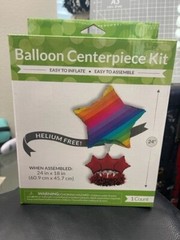 Rainbow Balloon Centerpiece Kit Party Decoration New!!!