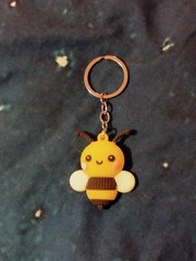 30pcs Bee Party Favors Set, Including Bee Keychains, Thank You Card Labels