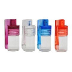 6Pcs Glass Sealed Storage Box With Spoon 180 Degree Flip Party Dispenser Bottles