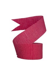 Maroon Cabernet and Gold Metallic Crepe Paper Streamers, Made in USA