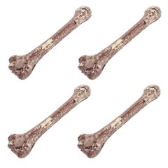 4 Pcs Halloween Decoration Bones Accessories Artificial Prank Prop