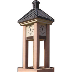 H13737 Amarillo Texas College Campus Clock Tower Cardboard Cutout Standee Standu