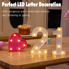 Led Light up Numbers, 21Th Birthday Decorations, Marquee Numbers Lights, Battery