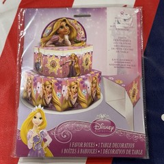 Disney Tangled Favor Box Centerpiece Decoration for 8 NEW