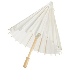 Sustainable Greetings 6-Pack Parasol Paper Umbrellas for Decorations for Kids,