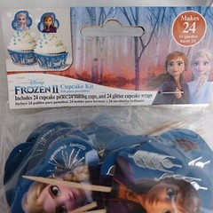 Frozen 2 Birthday Party Favors Lot Cupcake Nail Decals Hair Ponies Keychain