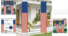 Weather-Resistant Patriotic Flag Banners for Veterans and Independence Day