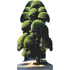 SP13322 Japanese Cloud Tree Cardboard Cutout Standee Standup