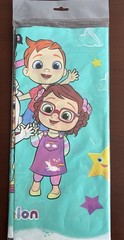 CoComelon New Birthday Party Lot Backdrop, Swirl & Table Decorations, Tablecloth