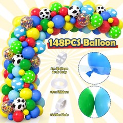 154Pcs Inspired Story Party Decorations Supplies for Teen, Balloon Arch with …