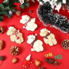 Beautiful Bear Pendant Bag Hanging Decorations for Festival Home and Parties