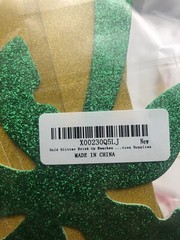 Gold Glitter Hawaii Beaches Banner Hawaii Beaches Coconut Tree Banner 2pc *READ