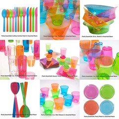Party Essentials Soft Plastic 12-Ounce Party Cups/Tumblers, 40-Count, Assorte…