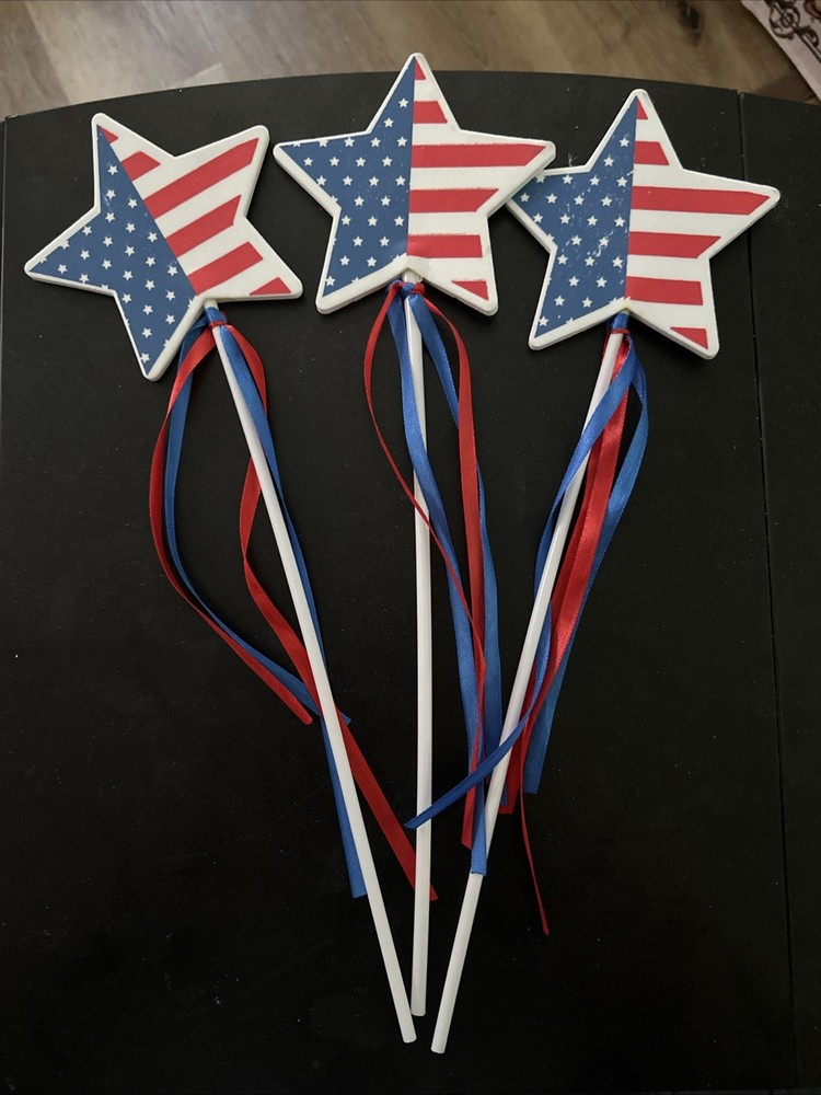 Fourth Of July Star Wands