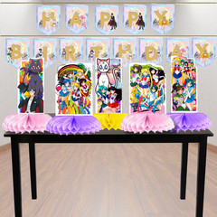 Sailor Kawaii Tablewave Party Supplies happy birthday centerpiece decoration