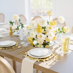 24 PCS 6 Inch Round Mirror Centerpieces Flat Circle Candle Plates Trays DIY