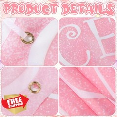 Preboun Princess Banner Fairy Tale Decor