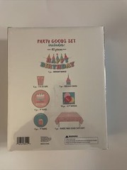 Party In A Box 43 PIECES Happy Birthday Set Includes NEW