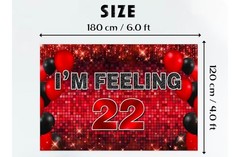 NEW! Im feeling 22 Taylor Swift Backdrop 6ft X 4ft